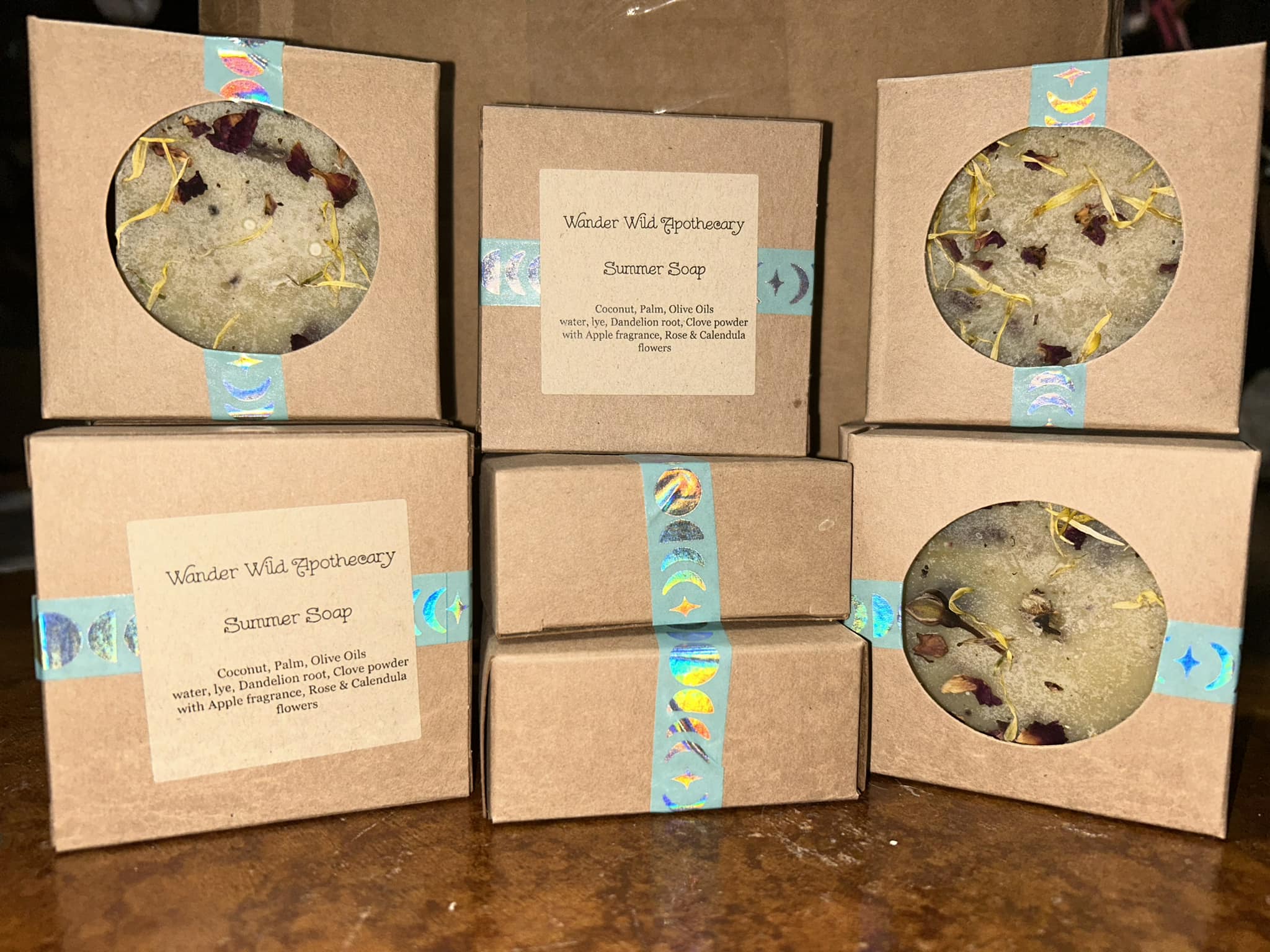 Natural handcrafted products by Wander Wild Apothecary