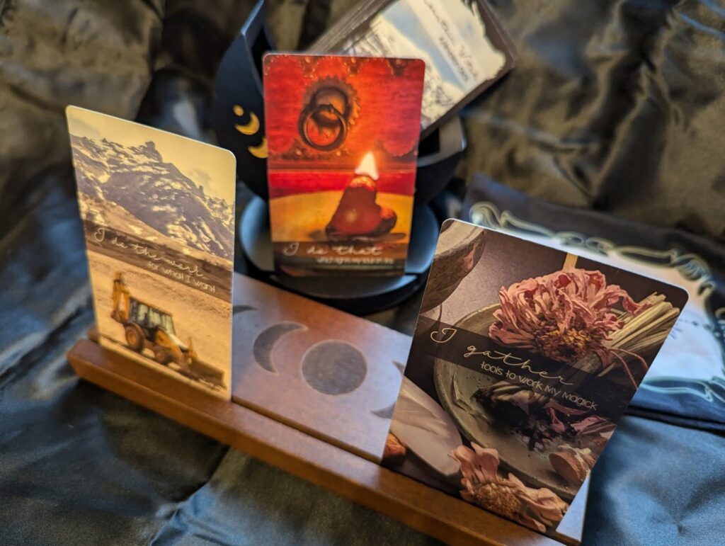 Mountain Witch divination deck by Black Cat Alchemy