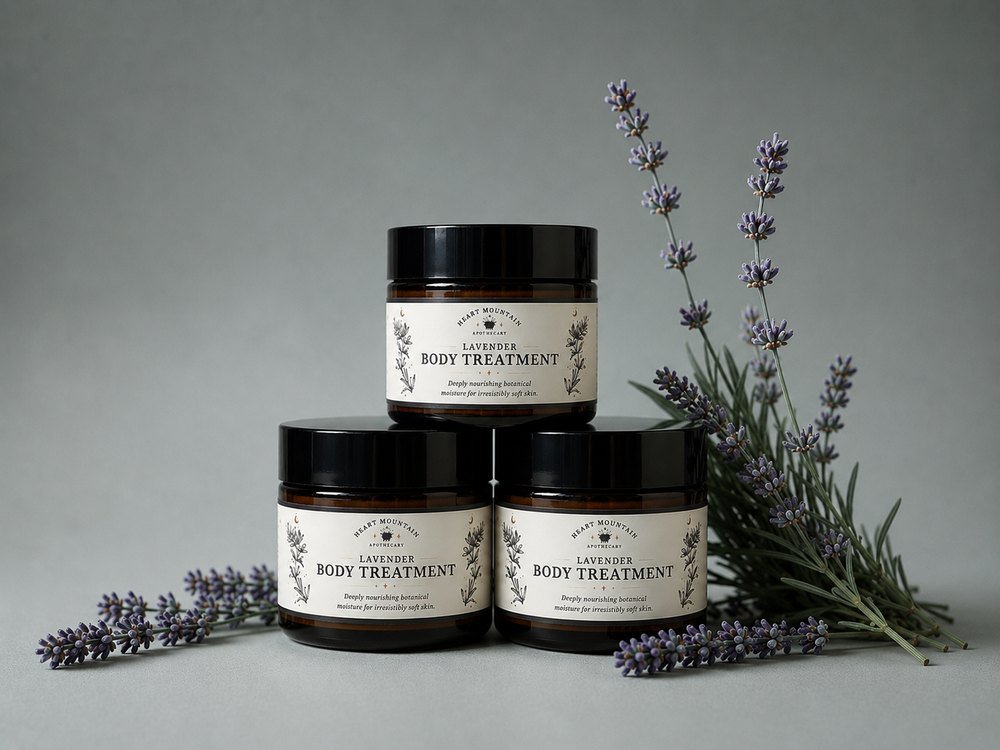 Lavender body butter by Heart Mountain Candle Co